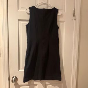 Ann Taylor Petite Ponte black dress